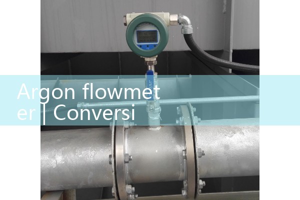 Argon flowmeter